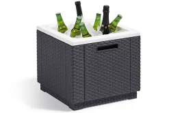 Bijzettafel/Koelbox Cube (42X42 Cm)|Allibert Hot