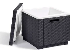 Bijzettafel/Koelbox Cube (42X42 Cm)|Allibert Hot