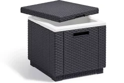 Bijzettafel/Koelbox Cube (42X42 Cm)|Allibert Hot