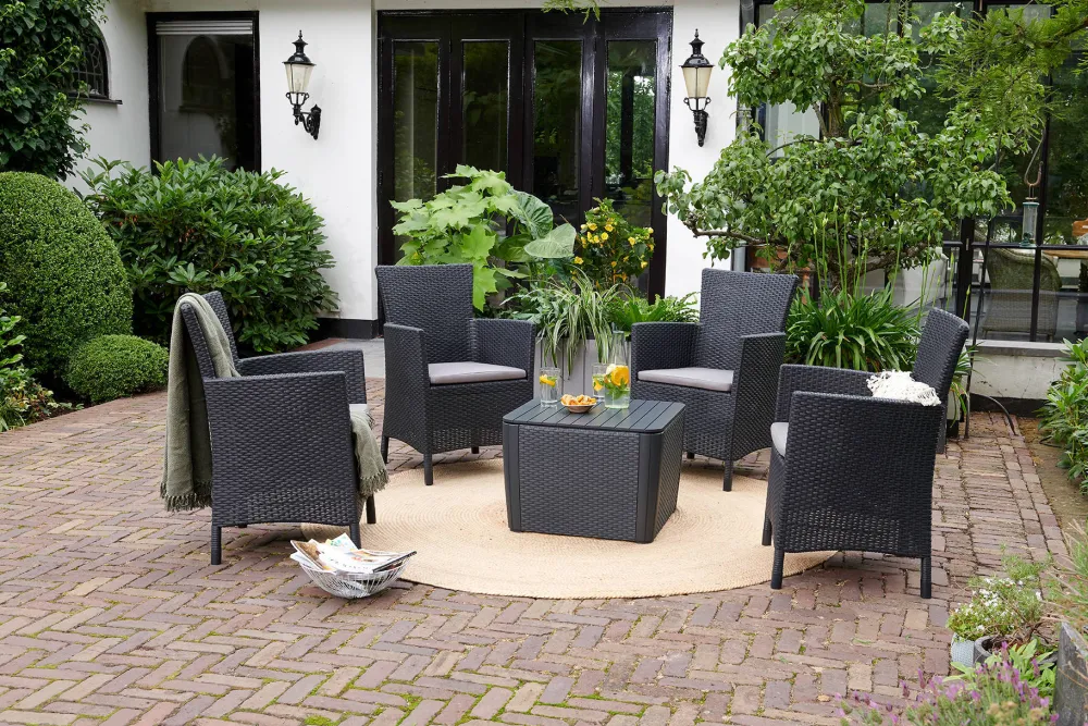 Hocker Met Opbergruimte (57X57 Cm)|Allibert New