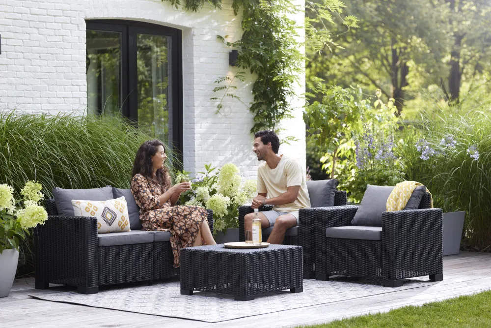 Loungestoelen California (Set Van 2)|Allibert Best Sale