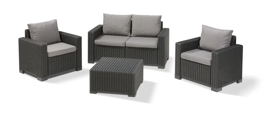 Loungestoelen California (Set Van 2)|Allibert Best Sale