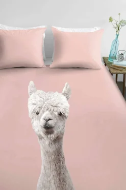 Fashion Ambiante Katoenen Dekbedovertrek 1 Persoons Alpaca (140X220 Cm)