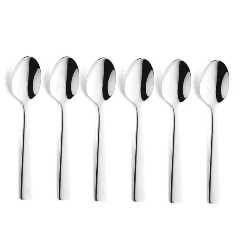 Clearance Amefa Koffielepels Moderno (Set Van 6)