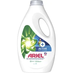 Outlet Ariel Vloeibaar Wasmiddel + Actieve Geurbestrijding - 4 X 27 Wasbeurten - 108 Wasbeurten