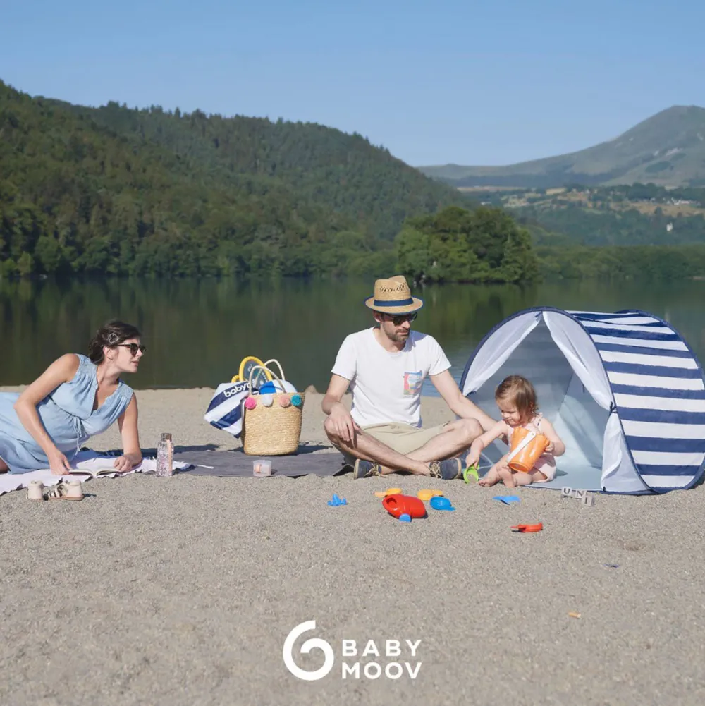 Anti-Uv Tent Hoge Bescherming 50+ - Marine|Babymoov Store