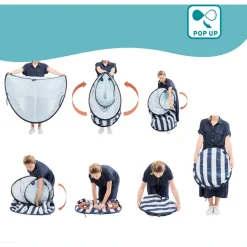 Anti-Uv Tent Hoge Bescherming 50+ - Marine|Babymoov Store