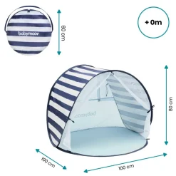 Anti-Uv Tent Hoge Bescherming 50+ - Marine|Babymoov Store