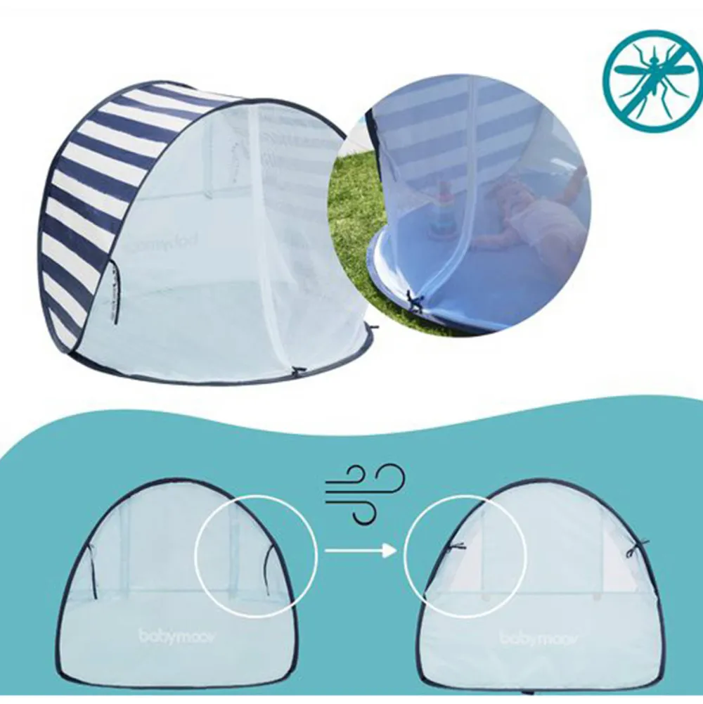 Anti-Uv Tent Hoge Bescherming 50+ - Marine|Babymoov Store