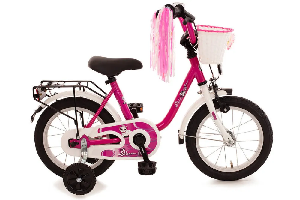 Dream Cat Kinderfiets 14 Inch Paars|Bachtenkirch Best