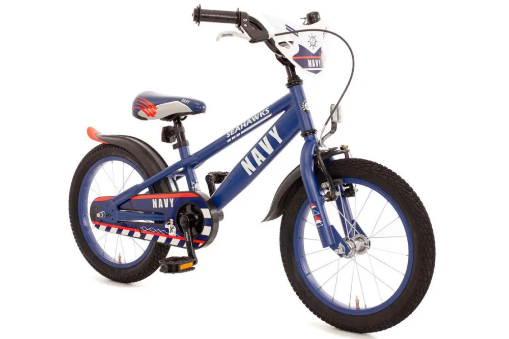 Navy Kinderfiets 14 Inch Donkerblauw|Bachtenkirch Store