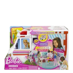 2-In-1 Speelset Ambulance En Kliniek|Barbie Store