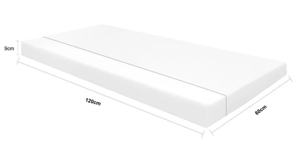 Outlet Bebies First Ledikant Matras (60X120 Cm)