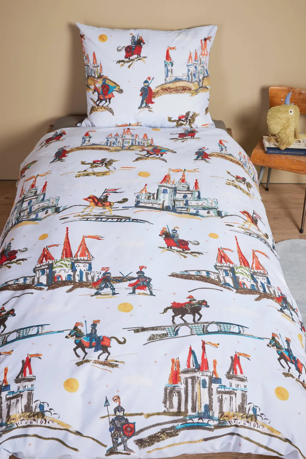 Online Beddinghouse Katoenen Dekbedovertrek Peuter Good Knights (120X150 Cm)