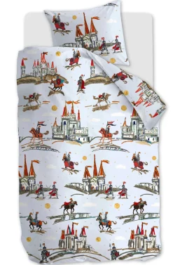 Outlet Beddinghouse Katoenen Dekbedovertrek 1 Persoons Good Knights (140X200 Cm)