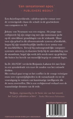 Benjamin Labatut De Maniac|wehkamp Online