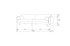 Online BePureHome 3-Zitsbank Muze
