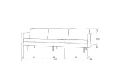 Flash Sale BePureHome 3-Zitsbank Rodeo