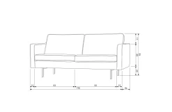 Shop BePureHome 2-Zitsbank Rodeo
