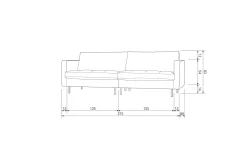 Clearance BePureHome 2,5-Zitsbank Rodeo
