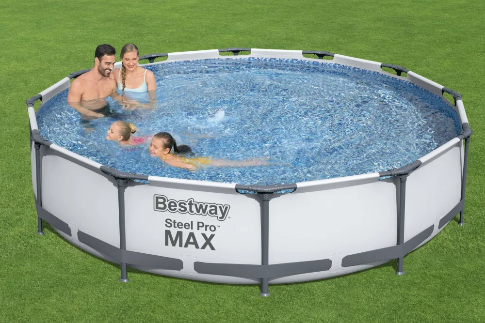 Steel Pro Max 56416 Steel Pro Max Zwembad + Filterpomp 366 Cm|Bestway Flash Sale
