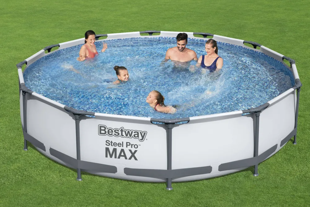 Steel Pro Max 56416 Steel Pro Max Zwembad + Filterpomp 366 Cm|Bestway Flash Sale