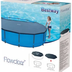 Steel Zwembadafdekhoes (305 Cm)|Bestway New