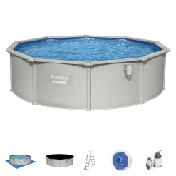 Zwembad Hydrium Set Inclusief Zandfilter (O460 Cm)|Bestway Fashion