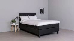 Clearance Beter Bed Complete Boxspring Box Owen Vlak Met Gestoffeerd Matras (140X200 Cm)