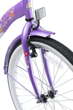 Classic Kinderfiets 24 Inch Lila|BikeStar Shop