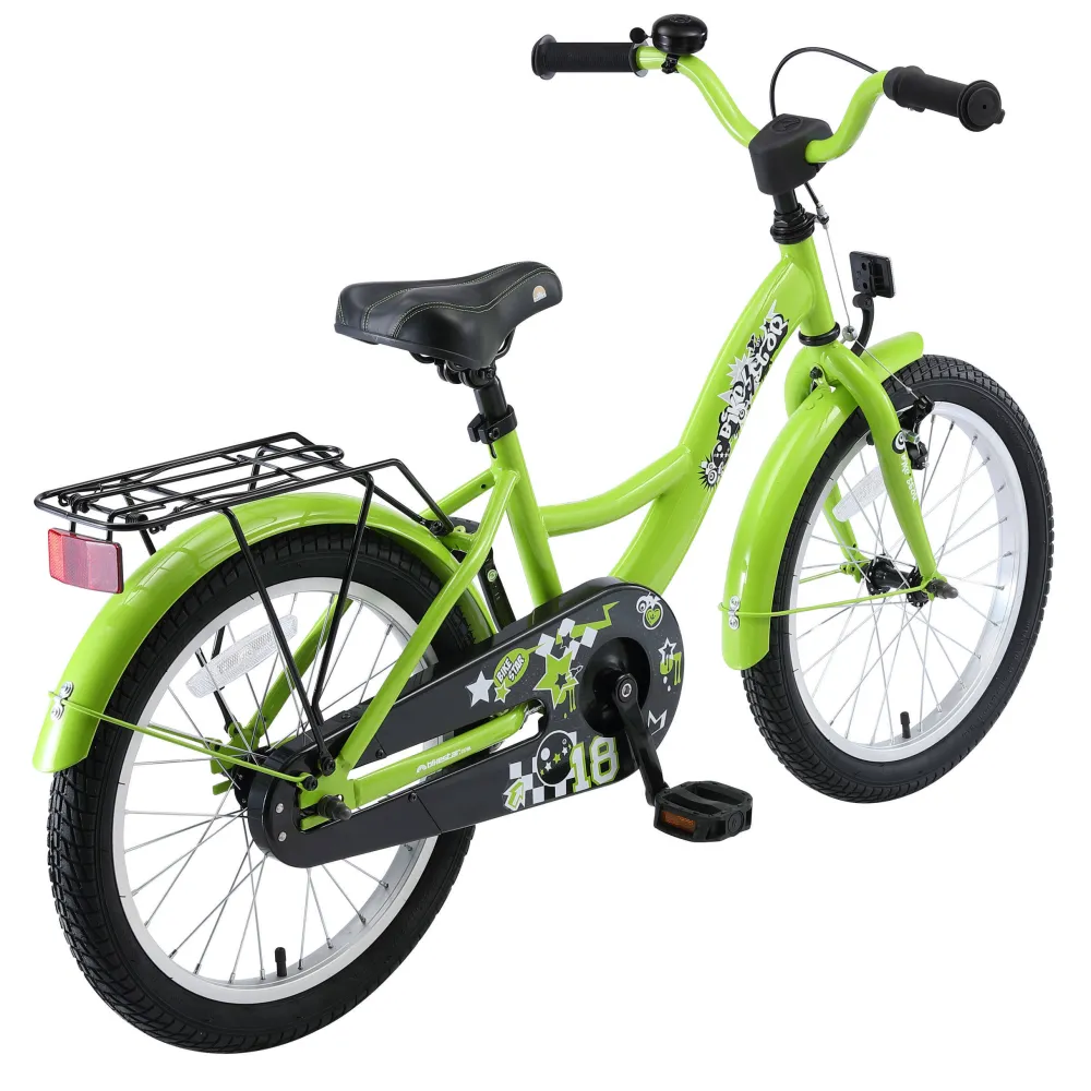 Classic Kinderfiets 18 Inch Groen|BikeStar Best Sale
