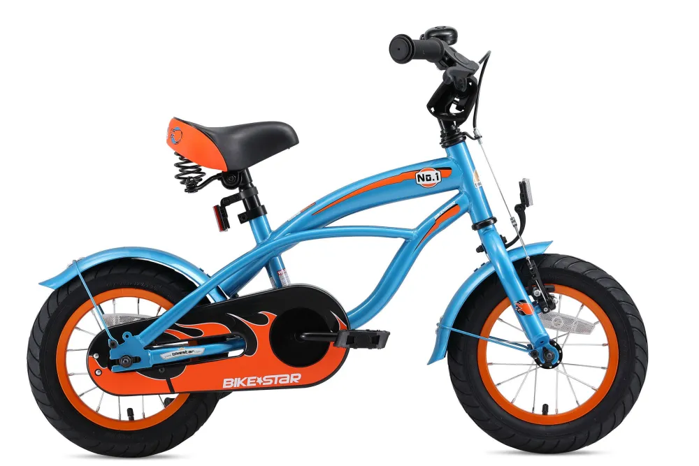 Cruiser Kinderfiets 12 Inch Blauw|BikeStar Cheap