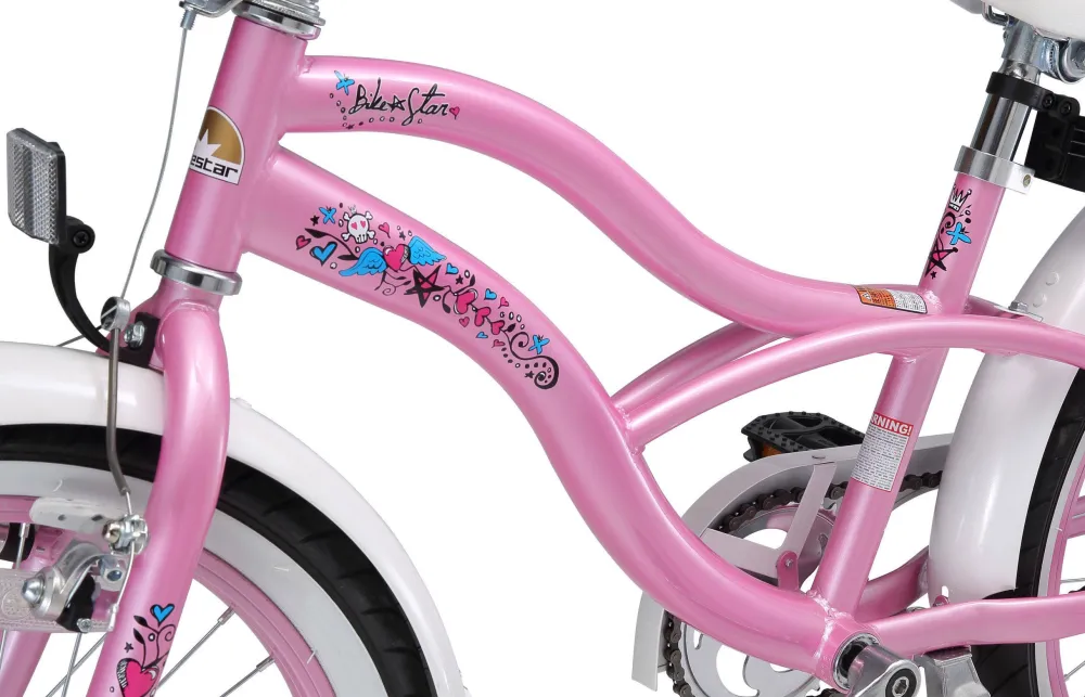Cruiser Kinderfiets 20 Inch Roze|BikeStar Online