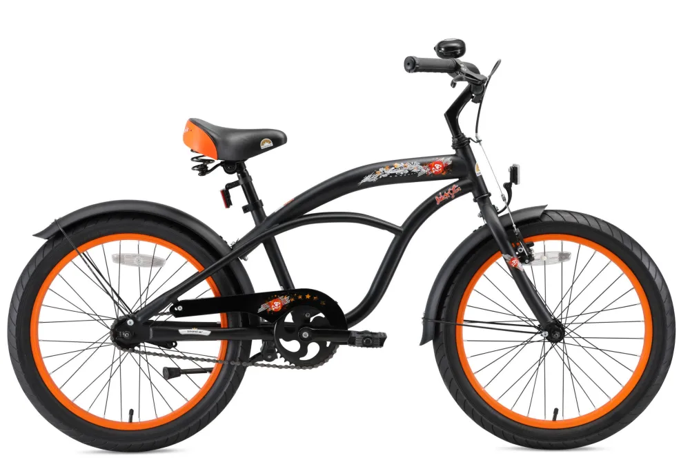 Cruiser Kinderfiets 20 Inch Zwart|BikeStar Flash Sale