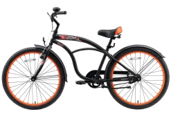 Cruiser Kinderfiets 24 Inch Zwart|BikeStar Discount
