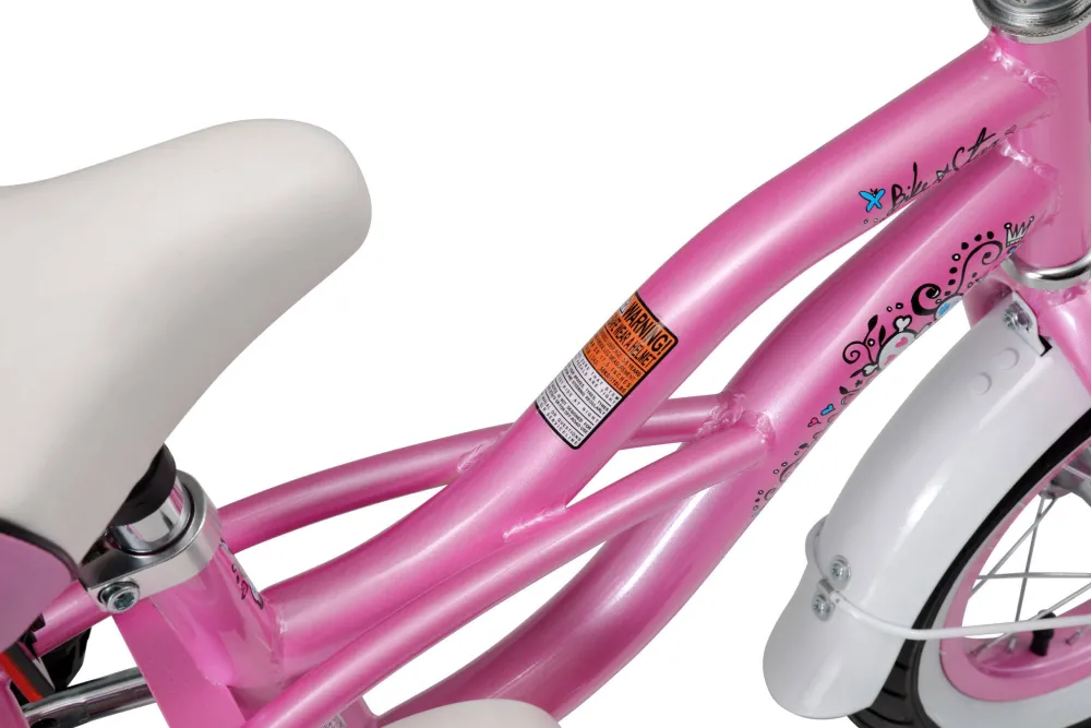 Cruiser Kinderfiets 12 Inch Roze|BikeStar Online
