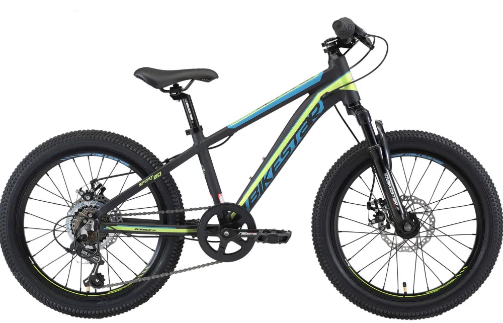 Kinderfiets 20 Inch Zwart|BikeStar New