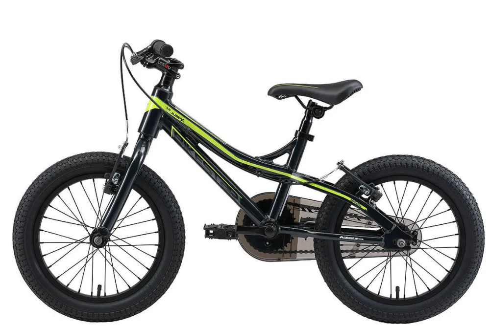 Mountainbike Alu Kinderfiets 16 Inch Zwart /Groen|BikeStar Store