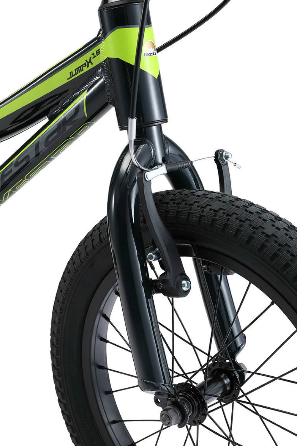 Mountainbike Alu Kinderfiets 16 Inch Zwart /Groen|BikeStar Store