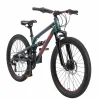 Mtb Fully Kinderfiets 24 Inch Blauw|BikeStar Discount