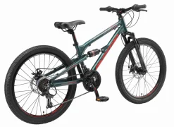 Mtb Fully Kinderfiets 24 Inch Blauw|BikeStar Discount
