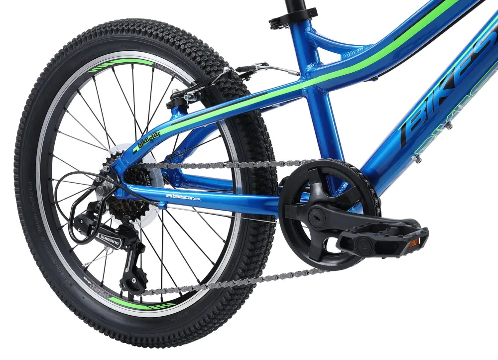 Mtb Kinderfiets 20 Inch Blauw /Groen, 7 Speed|BikeStar Flash Sale
