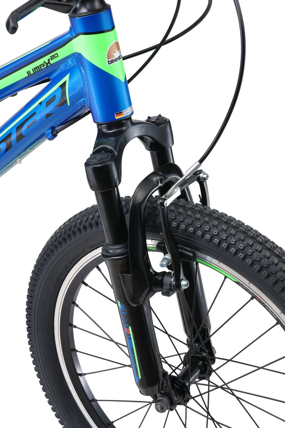 Mtb Kinderfiets 20 Inch Blauw /Groen, 7 Speed|BikeStar Flash Sale