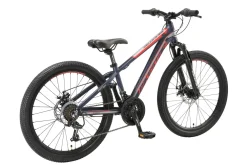 Mtb Sport Kinderfiets 24 Inch Blauw|BikeStar Clearance