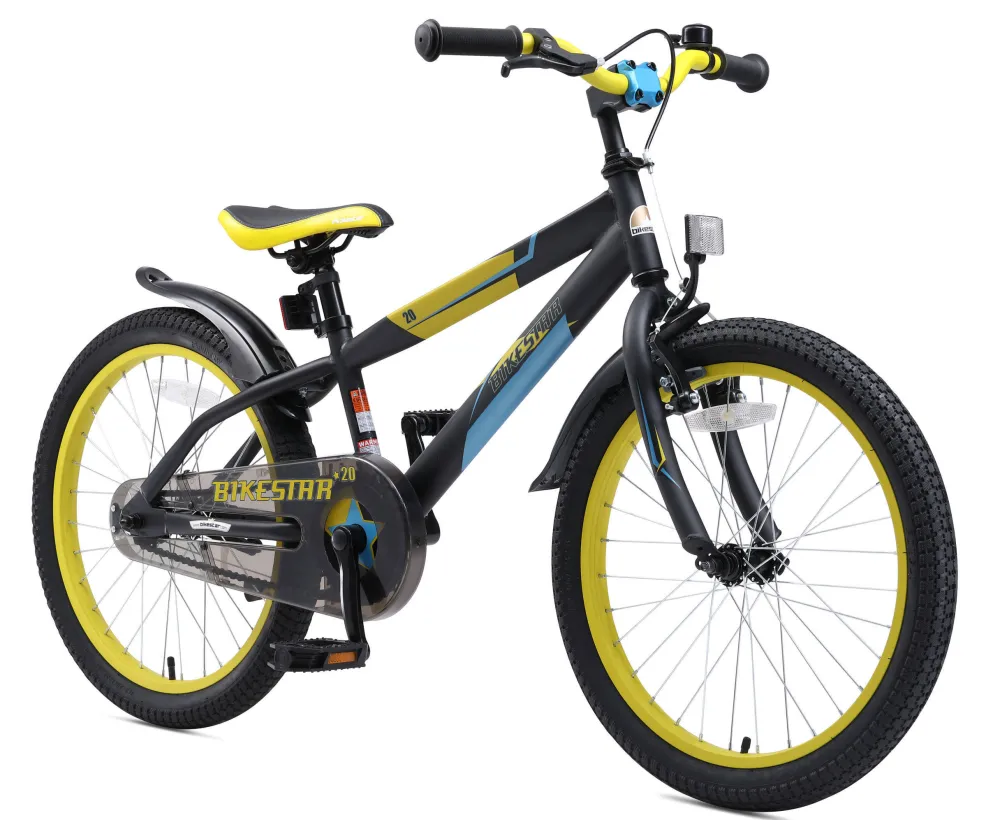 Urban Jungle Kinderfiets 20 Inch Zwart|BikeStar Flash Sale