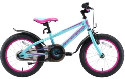Urban Jungle Kinderfiets 16 Inch Paars /Turquoise|BikeStar Outlet