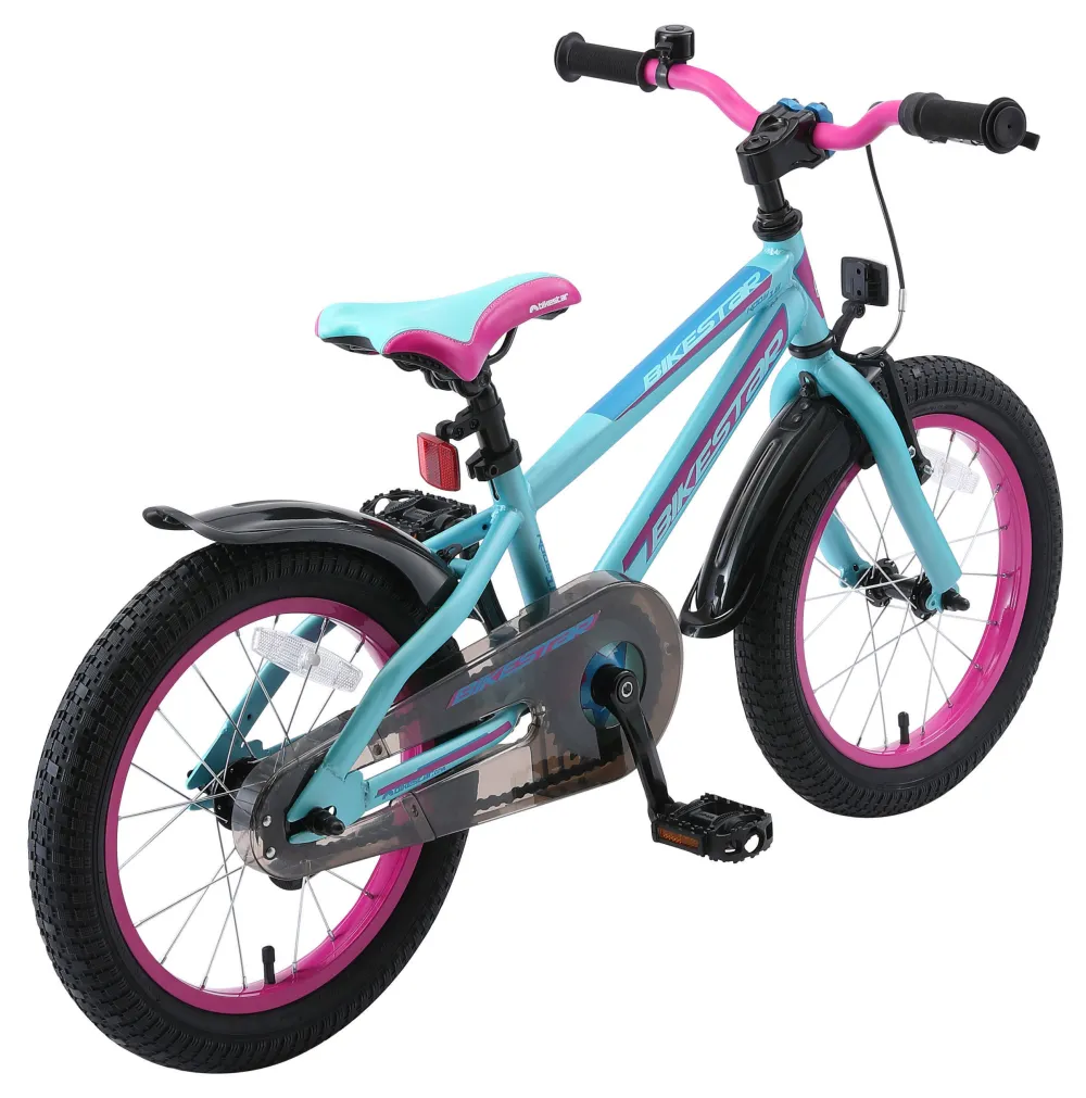 Urban Jungle Kinderfiets 16 Inch Paars /Turquoise|BikeStar Outlet