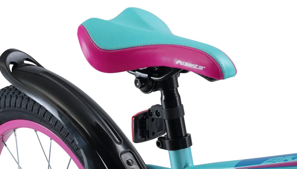 Urban Jungle Kinderfiets 16 Inch Paars /Turquoise|BikeStar Outlet