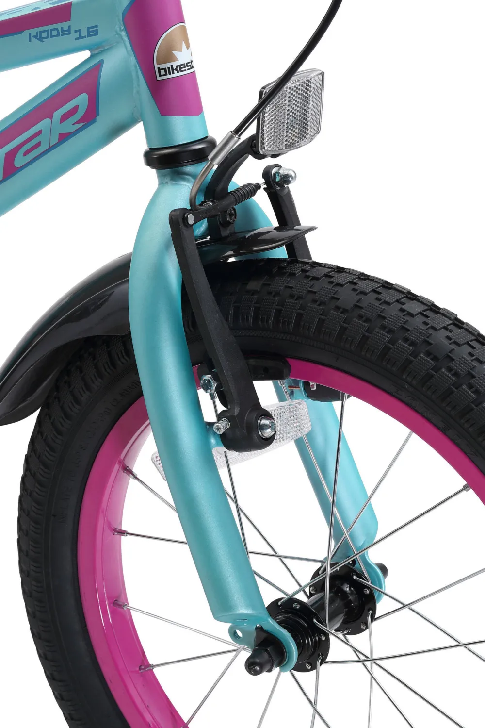 Urban Jungle Kinderfiets 16 Inch Paars /Turquoise|BikeStar Outlet