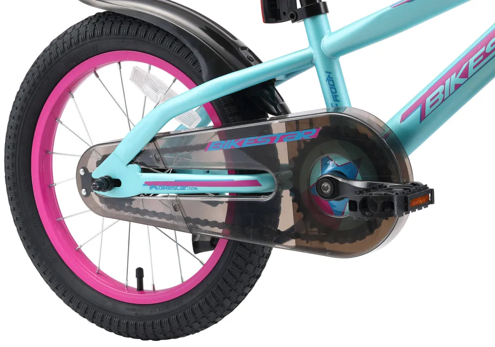 Urban Jungle Kinderfiets 16 Inch Paars /Turquoise|BikeStar Outlet